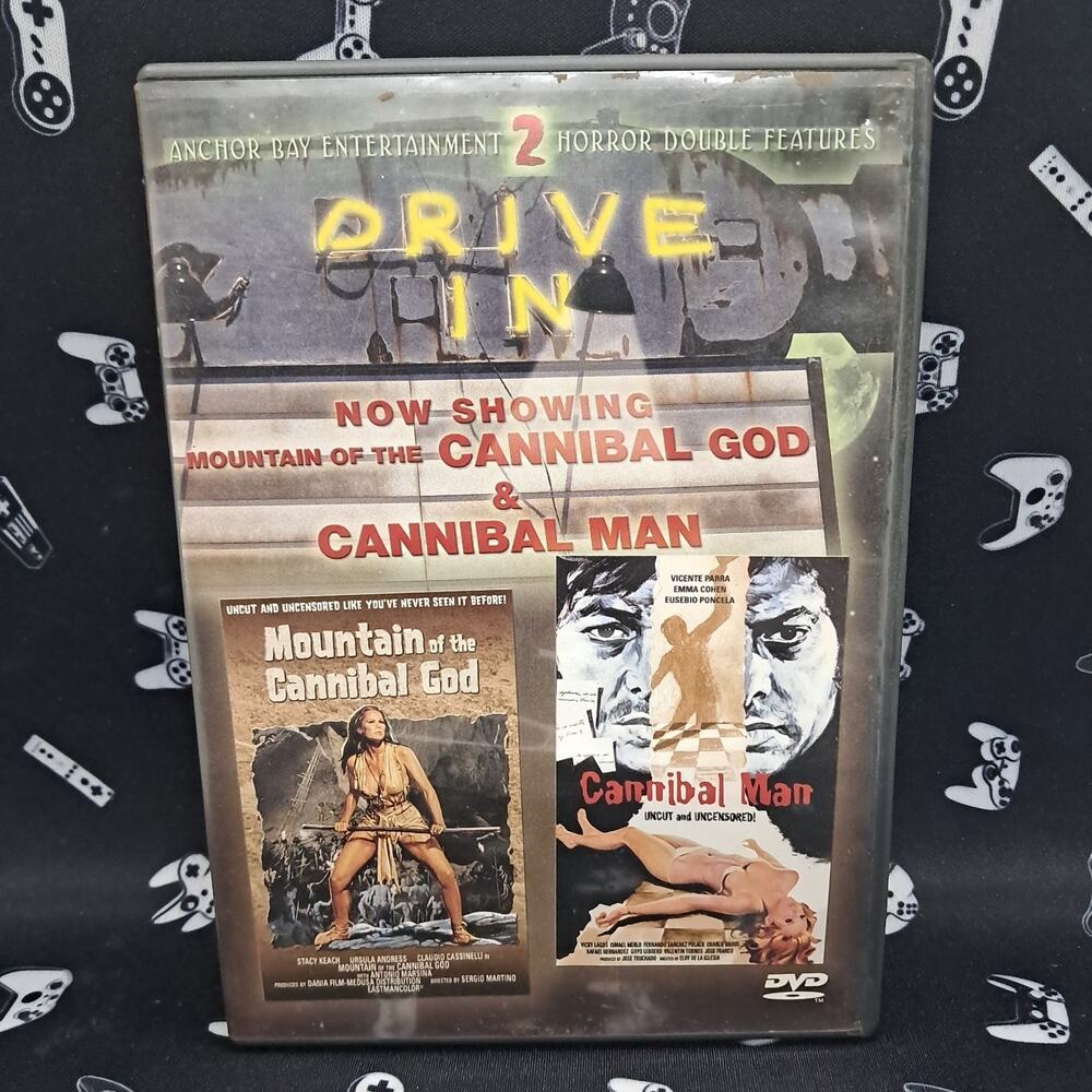 Mountain of the Cannibal God / Cannibal Man (DVD, 2003) Anchor Bay
